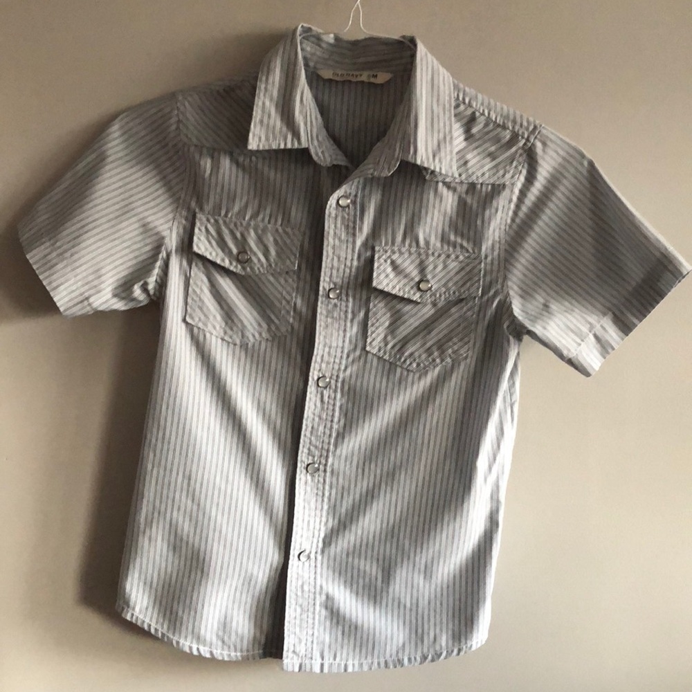 Old navy striped button down